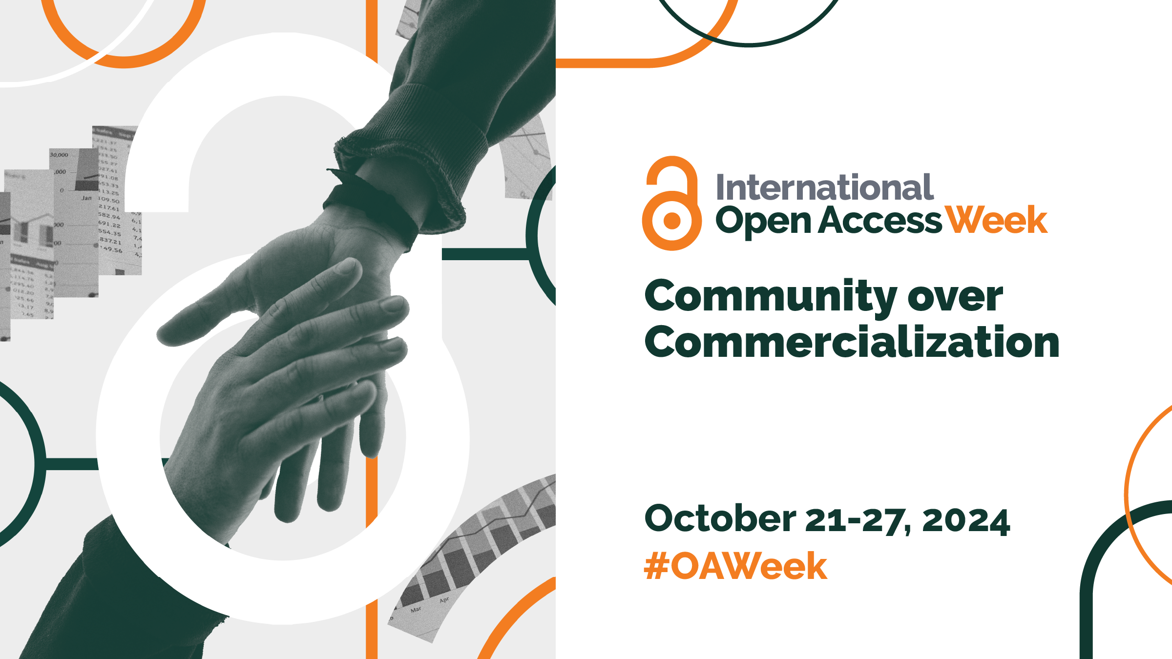 International Open Access Week Community Over Commercialization October 21 - 27, 2024
